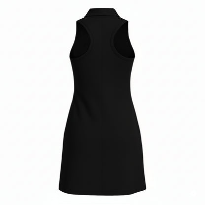 Vestido Deportivo Con Cuello Light Bare Mujer
