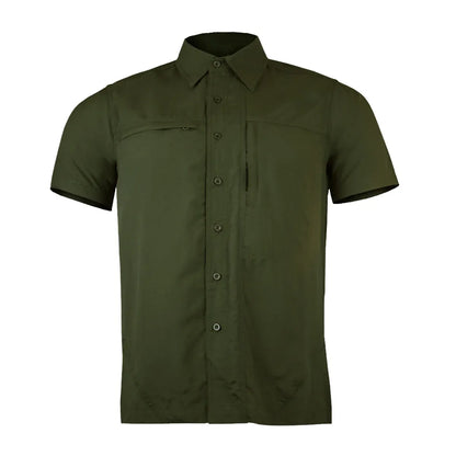 Camisa Outdoor Manga Corta UPF50 Ripstop Fénec Hombre