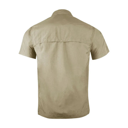 Camisa Outdoor Manga Corta UPF50 Ripstop Fénec Hombre